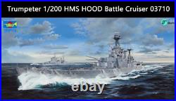 1/200 Scale 03710 Trumpeter HMS Hood Battle Cruiser Warship Kit Plastic Boat DIY