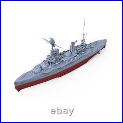 1/300 Military Model Kit France Navy Bretagne Battleship Full Hull