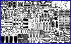 1/350 Pontos Model Bismarck 1941 Detail Up Set #35022F1