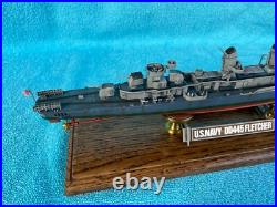 1/350 US Navy DD 445 Fletcher Professional Build Model Kit Tamiya DD445