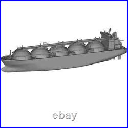 1/700/1250 MOSS LNG carrier ship Model white resin Kit