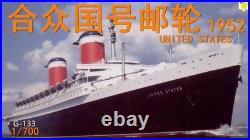 1/700 United States Cruise Ship 3d Printed Resin Model Kit 1952 Unassembled