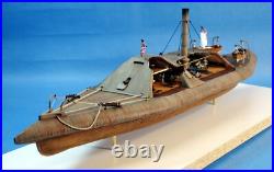 1/96 CIM 96009 C. S. S. Tennessee Civil War Ironclad Ship Resin Model Kit