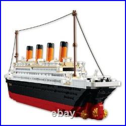 1012 Pcs Titanic RMS Boat Ship Sets Model Building Blocks Kids Toys for Children