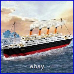 1012 Pcs Titanic RMS Boat Ship Sets Model Building Blocks Kids Toys for Children