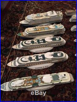 11 Ship models for sale! Royal Caribbean and Carnival Selling as package