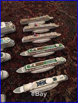 11 Ship models for sale! Royal Caribbean and Carnival Selling as package