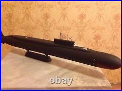 1350 Russian Borei class submarine complete model