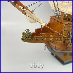 1440 Sovereign Of The Seas Ship Wooden Model Ship Warship Decor 24