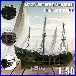 150 The black Pearl DIY Model Golden Ship Kits 31 inch For Gift Version 2019