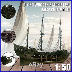 150 The black Pearl Ship DIY Model Kits Golden 31 inch For Gifts Collection