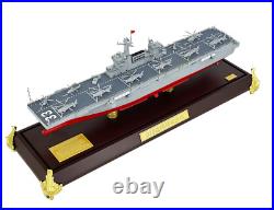 1600 43CM Type 75 Amphibious Assault Ship Anhui 33 Battle Ship Diecast Model