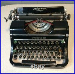 1937 G Model Underwood Champion for Parts/Repair/Refurbish, Free Shipping