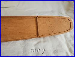 1940 Large Ship Model A. J. Fisher Sovereign of the Sea Carved Hull H. W. Potter