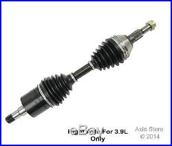 2 New DTA CV Axles Front L&R With Warranty, For 3.9L Models Only, Free Shipping