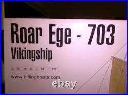 2 New Model Ship Kits Billings Boat Roar Ege & Dusek Knarr Viking Wood Model