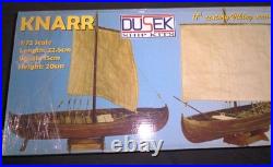 2 New Model Ship Kits Billings Boat Roar Ege & Dusek Knarr Viking Wood Model