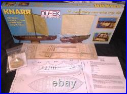 2 New Model Ship Kits Billings Boat Roar Ege & Dusek Knarr Viking Wood Model