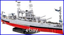 2-in-1 Pennsylvania-Class Battleship Block Puzzle & Display Model -Ship from US