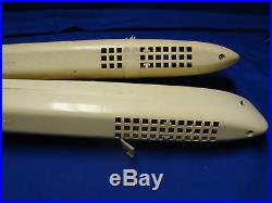 2 vintage 1960'S ITC Model HALIBUT SUBMARINE For Parts Restore IDEAL free ship