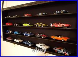 20 Car Display Case Diecast Model 1/24 Scale 124 Collection Shelf Cabinet LARGE