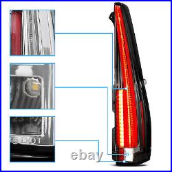 2007-2014 Full LED For Chevy Suburban 1500 /Tahoe/Yukon/XL Denali Red Taillights
