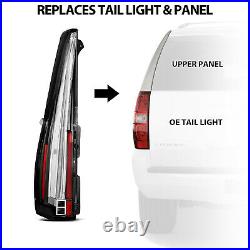 2007-2014 Full LED For Chevy Suburban 1500 /Tahoe/Yukon/XL Denali Red Taillights