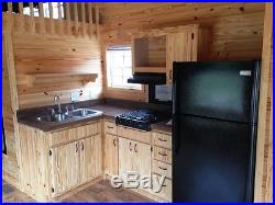 2019 12x40 RUSTIC CABIN PARK MODEL MOBILE HOME-PORCH-FOR RV PARK-Ship NTIONWIDE
