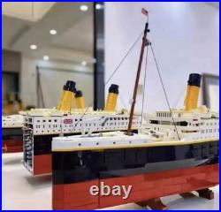 2025 New Replica Titanic Ship 9090pcs Building Blocks Model Set 10294