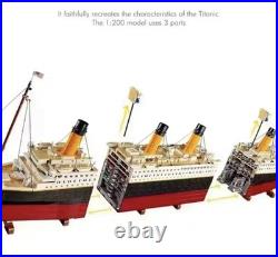 2025 New Replica Titanic Ship 9090pcs Building Blocks Model Set 10294