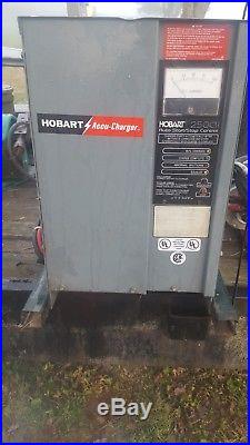 24 volt Hobart Accu-Charger 250 CII Model 250A1-12 for a forklift. I will ship