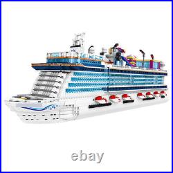 2446Pcs Cruise Liner Building Blocks Ship Model DIY Educational Toys for Kids