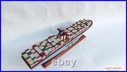 27.5 Inch EMMA MAERSK 70cm (27.5) WOODEN MODEL SHIP High quality