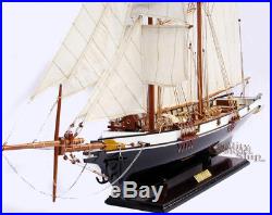 29 Harvey Handcrafted Wooden Tall Ship Model Ready for Display