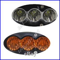 32 inch 150W LED Light Bar White+Amber Strobe Dual row free shipping Truck Jeep