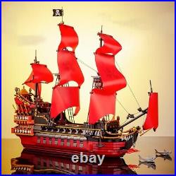 3694pcs Model Building Blocks Set Queen Anne's Revenge Pirate Ship Toys For Kids