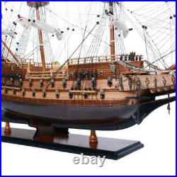 38 Swedish'Wasa' Tall SHIP MODEL Wooden Display Warship Gunship Nautical Decor