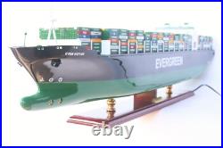 39.4 EVERGREEN Model Ship with light 103cm Cargo ship Model Best Quality