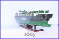 39.4 EVERGREEN Model Ship with light 103cm Cargo ship Model Best Quality