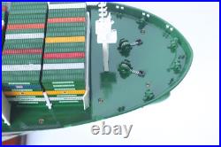 39.4 EVERGREEN Model Ship with light 103cm Cargo ship Model Best Quality