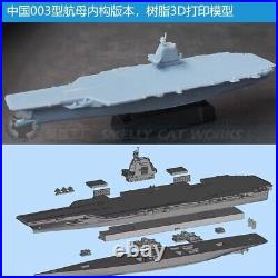 3D Printed 1/700/1250/2000 China Type 003 Aircraft Carrier Fujian Ship Model Kit