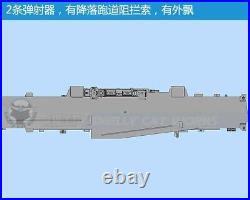 3D Printed 1/700/1250/2000 China Type 076 Amphibious Assault Ship V2 Version Kit