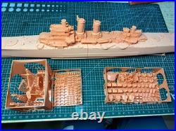 3D Printed kit 1/350 WWII USS Wichita CA-45 cruiser (full hull)