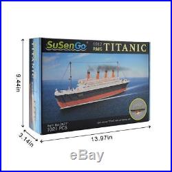 3D Titanic Building Blocks Brick Ship Model Set The Kit For Kids Adult Large Toy
