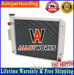 4-ROW Aluminum Radiator For Hyster Yale Forklift H45-65XM Models 1337002/2037521