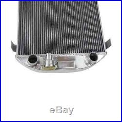 4 Rows Aluminum Radiator for 1932 Ford Stock Height with Flathead V8 USA FAST SHIP