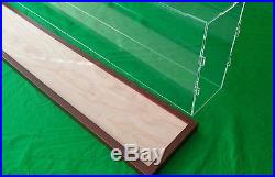 42L x 6W x 12H Display Case Box for Model Cruise Ships and Ocean Liner LGB G