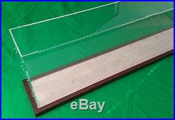 42L x 6W x 12H Display Case Box for Model Cruise Ships and Ocean Liner LGB G