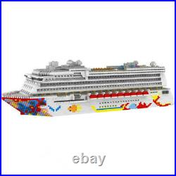 4950PCS Cruise SHIP Model Building BLOCKS Mini Bricks Kids TOYS For Children