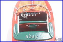 50cm Riva Ariston Model Boat Luxury Handmade Wooden Speedboat Replica